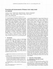 Research paper thumbnail of Ecosystem-scale measurements of biomass water using cosmic ray neutrons