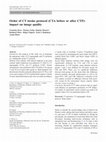 Research paper thumbnail of Order of CT stroke protocol (CTA before or after CTP): impact on image quality