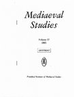 Research paper thumbnail of The "Summa penitentie Fratrum Predicatorum": A Thirteenth-Century Confessional Formulary