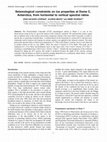 Research paper thumbnail of Seismological constraints on ice properties at Dome C, Antarctica, from horizontal to vertical spectral ratios