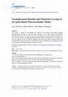 Research paper thumbnail of Unemployment Benefits and Financial Leverage in an Agent Based Macroeconomic Model