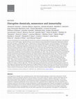 Research paper thumbnail of Disruptive chemicals, senescence and immortality