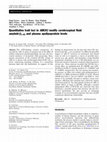 Research paper thumbnail of Quantitative trait loci in ABCA1 modify cerebrospinal fluid amyloid-β 1-42 and plasma apolipoprotein levels