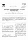 Research paper thumbnail of Thermal studies on electrodeposited black oxide coating on magnesium alloys