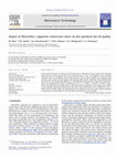 Research paper thumbnail of Impact of Miscanthus x giganteus senescence times on fast pyrolysis bio-oil quality