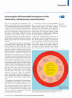 Research paper thumbnail of Governing the UN Sustainable Development Goals: interactions, infrastructures, and institutions