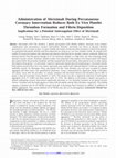 Research paper thumbnail of Administration of Abciximab During Percutaneous Coronary Intervention Reduces Both Ex Vivo Platelet Thrombus Formation and Fibrin Deposition Implications for a Potential Anticoagulant Effect of Abciximab