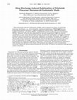 Research paper thumbnail of Glow-Discharge-Induced Sublimation of Polyimide Precursor Monomers:  A Systematic Study