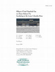 Research paper thumbnail of Effects of Total Dissolved Gas on Chum Salmon Fry Incubating in the Lower Columbia River