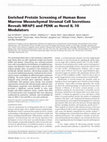 Research paper thumbnail of Enriched Protein Screening of Human Bone Marrow Mesenchymal Stromal Cell Secretions Reveals MFAP5 and PENK as Novel IL-10 Modulators