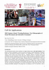 Research paper thumbnail of SIEF Summer School 2016: “Trusting Resistance. New Ethnographies of Social Movements and Alternative Economies” (July 24-30, Tübingen)