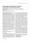 Intradermally focused infrared laser pulses: Thermal effects at defined tissue depths Cover Page