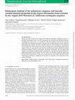 Research paper thumbnail of Seismogenic faulting of the sedimentary sequence and laterally variable material properties in the Zagros Mountains (Iran) revealed by the August 2014 Murmuri (E. Dehloran) earthquake sequence