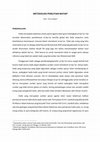 Research paper thumbnail of METODOLOGI PENELITIAN MATAN 1