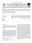 Research paper thumbnail of Foreign body migration through the parotid duct causing suppurative parotitis