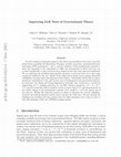 Research paper thumbnail of IMPROVING LLR TESTS OF GRAVITATIONAL THEORY