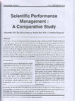 Research paper thumbnail of Scientific Performance Management A comparitive study MAPP versus 360 degrees