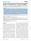 Research paper thumbnail of Functional Characterization of the Short Neuropeptide F Receptor in the Desert Locust, Schistocerca gregaria