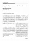 Research paper thumbnail of Primary Giant Cell Rich Osteosarcoma of Maxilla: An Unusual Case Report