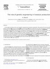 Research paper thumbnail of The role of genetic engineering in livestock production