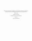 Research paper thumbnail of What was the intended effect of Prohibition in Chicago induced by Reformers in comparison to the actual reaction and accompanying effects it had on citizens and organized crime