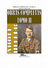 OBRAS COMPLETAS -TOMO 2 ADOLF HITLER Cover Page