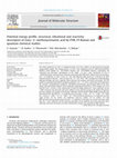 Research paper thumbnail of Potential energy profile, structural, vibrational and reactivity descriptors of transe2emethoxycinnamic acid by FTIR, FT-Raman and quantum chemical studies