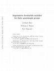 Research paper thumbnail of Imprimitive irreducible modules for finite quasisimple groups