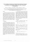 Research paper thumbnail of A new nonlinear parameterized model order reduction technique combining the interpolation method and Proper Orthogonal Decomposition