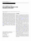 Research paper thumbnail of Use of particle image velocimetry to study heterogeneous drag reduction