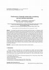 Research paper thumbnail of Performance of laterally loaded piles considering soil and interface parameters