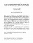 Research paper thumbnail of The effect of adverse oil price shocks on Monetary Policy and Output using a Dynamic Small Open Economy General Equilibrium Model with Staggered Price for Brazil