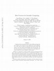 Research paper thumbnail of Best Practices for Scientific Computing