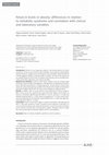 Research paper thumbnail of Fetuin-A levels in obesity: differences in relation to metabolic syndrome and correlation with clinical and laboratory variables