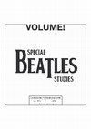 Research paper thumbnail of Volume ! n°12-2 Special Beatles Studies Issue