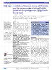 Research paper thumbnail of Alcohol and drug use among adolescents: and the co-occurrence of mental health problems. Ung@hordaland, a population-based study