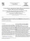 Research paper thumbnail of A new platinum vapor-derived highly efficient hydrosilylation catalyst: NMR structural investigation