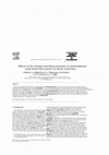 Research paper thumbnail of Effects of the thermal annealing processes on praseodymium oxide based films grown on silicon substrates