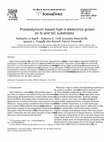 Research paper thumbnail of Praseodymium based high-k dielectrics grown on Si and SiC substrates