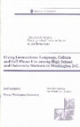 Research paper thumbnail of Kuipers, J., Bell, J.A., Dent, A., Kemble, A., Kobak, B. 2015. “Fixing Connections: Language, Culture and Cell Phone Use among High School and University Students in Washington, D.C.” The David Skomp Distinguished Lecture Series in Anthropology. Bloomington: UI.1-30.