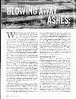 Research paper thumbnail of "Blowing Away the Ashes: The Desire for God as the Bridge Between the Faith and the World," The Catechetical Review (2016)