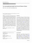 Research paper thumbnail of New proconsuloid postcranials from the early Miocene of Kenya