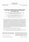 Research paper thumbnail of Early Paleogene stratigraphic sequences, mammalian evolution and its response to environmental changes in Erlian Basin, Inner Mongolia, China