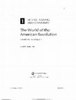 Research paper thumbnail of “Old Age,” The World of the American Revolution: A Daily Life Encyclopedia, Merril D. Smith, ed., 2 vols. (New York: Greenwood Press, 2015) 1: 220-22.