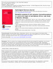 Research paper thumbnail of Reliability analysis of roof rainwater harvesting systems in a semi-arid region of sub-Saharan Africa: case study of Mekelle, Ethiopia