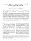 Research paper thumbnail of Stimulation of Fecal Steroid Excretion After Infusion of Recombinant Proapolipoprotein AI