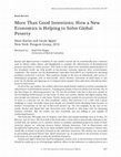 Research paper thumbnail of Review of "More than good intentions: How a new economics is helping to solve global poverty" By Dean Karlan & Jacob Appel, Penguin Group, New York, 2011