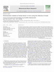 Research paper thumbnail of Perseveration related to frontal lesion in mice using the olfactory H-maze