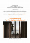 Research paper thumbnail of 2016 - Early Fall School - La vita digitale delle forme