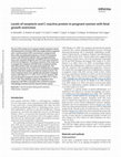 Research paper thumbnail of Levels of neopterin and C-reactive protein in pregnant women with fetal growth restriction